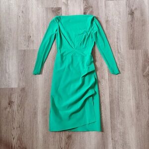 Chiara Boni Aqua Long Sleeve Dress